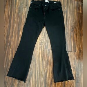 Citizens Of Humanity Black Flare Jeans